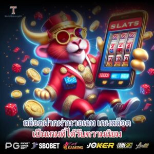 สล็อตฝากผ่านวอเลท เกมสล็อตเป็นเกมที่ได้รับความนิยม
