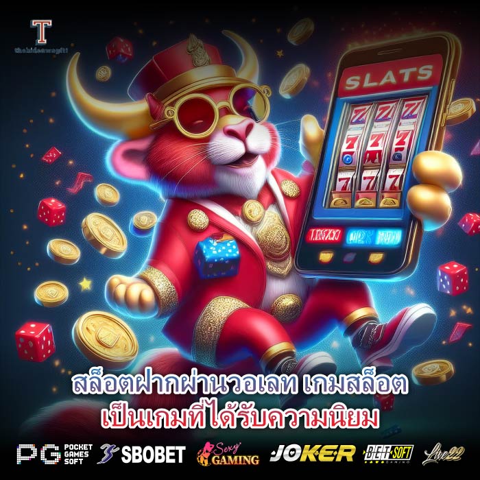 สล็อตฝากผ่านวอเลท เกมสล็อตเป็นเกมที่ได้รับความนิยม